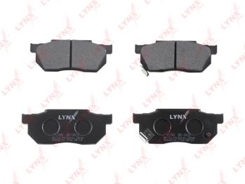 Колодки тормозные дисковые (перед) LUNXauto BD-3412