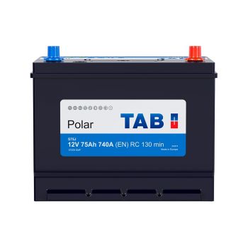 TAB Polar S Asia 75Ач (D26L) со стандартными клеммами